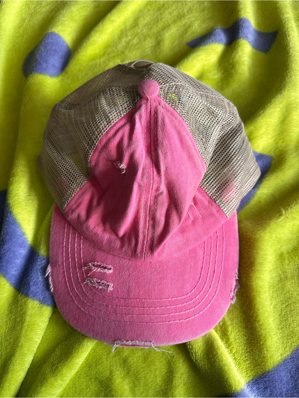 Pink CC hat